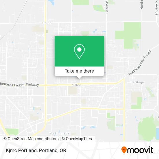 Kjmc Portland map