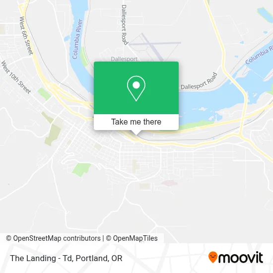 The Landing - Td map