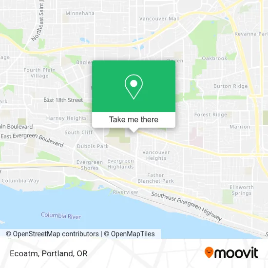 Ecoatm map