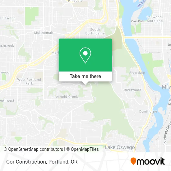 Cor Construction map