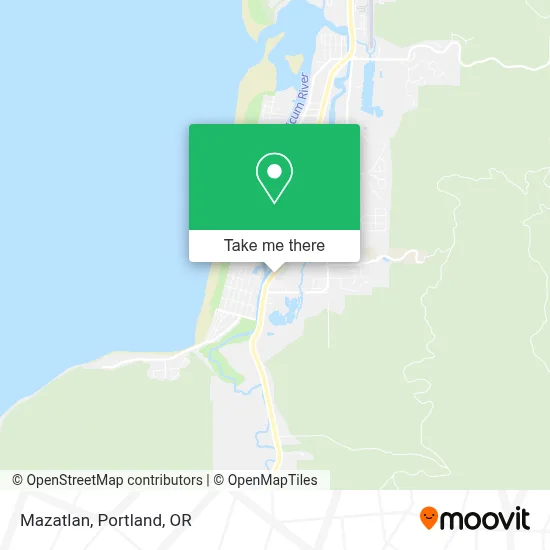 Mazatlan map