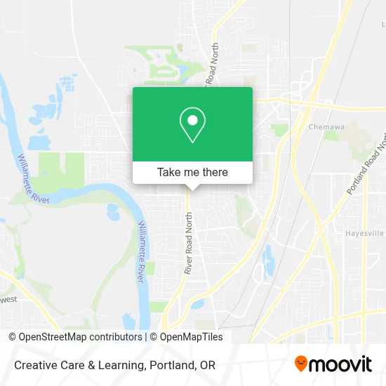 Creative Care & Learning map