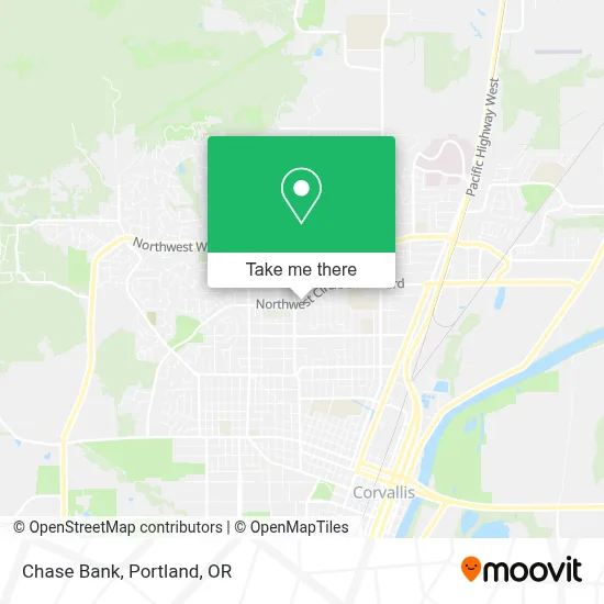 Chase Bank map