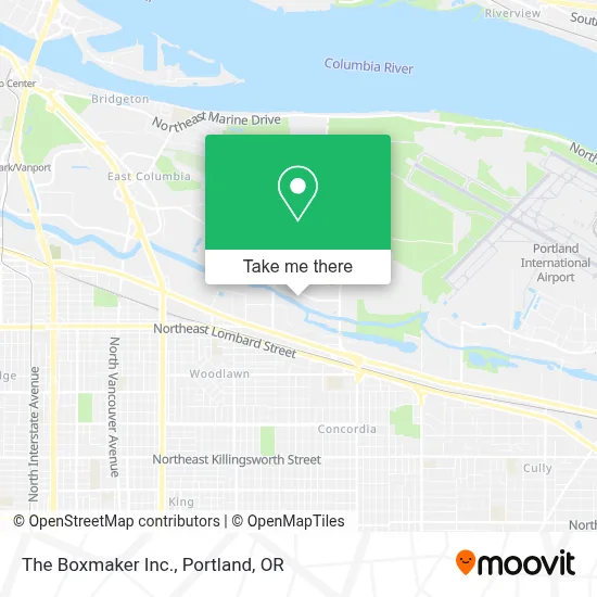The Boxmaker Inc. map