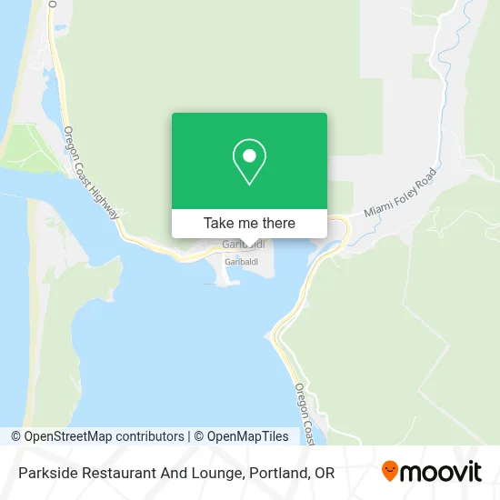 Parkside Restaurant And Lounge map