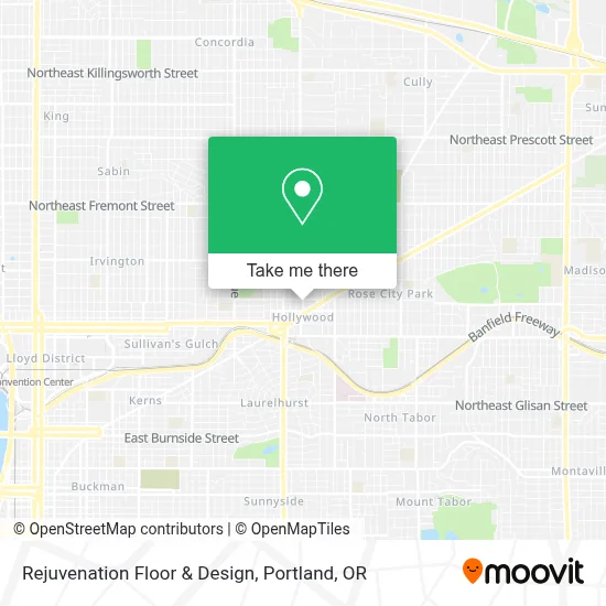 Rejuvenation Floor & Design map