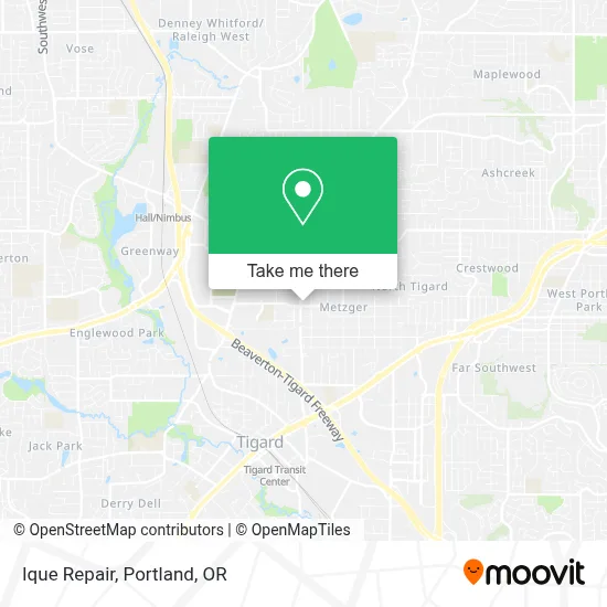 Ique Repair map