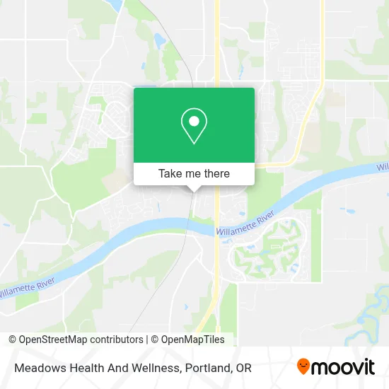 Meadows Health And Wellness map