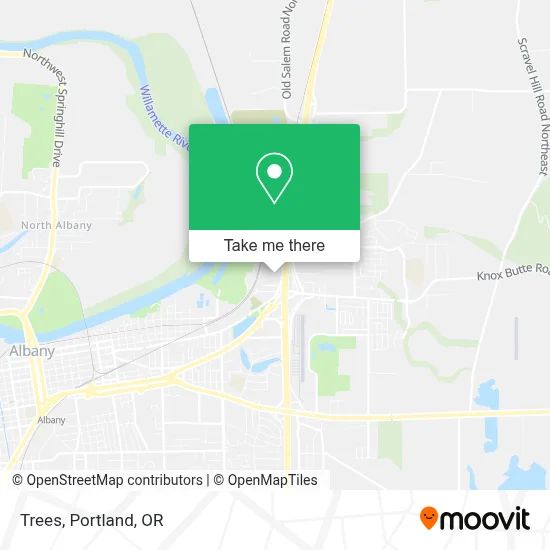 Trees map