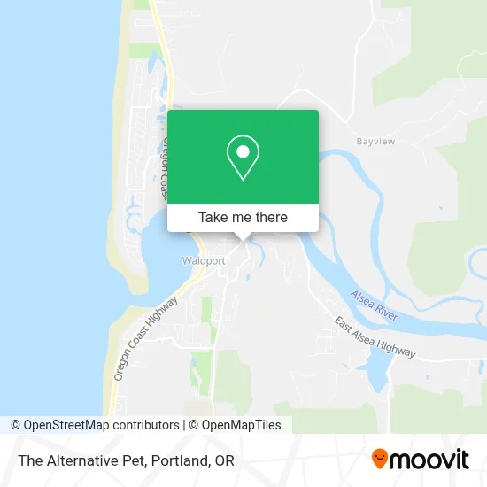 The Alternative Pet map