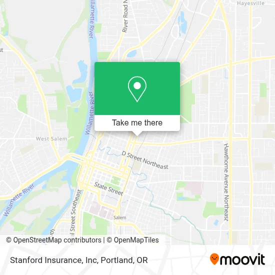 Stanford Insurance, Inc map
