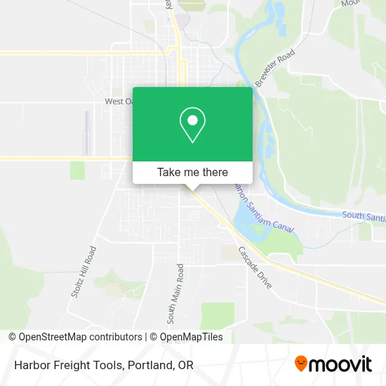 Harbor Freight Tools map
