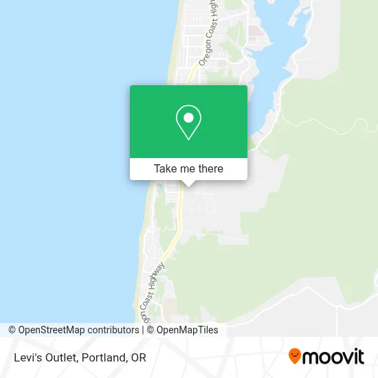 Levi's Outlet map