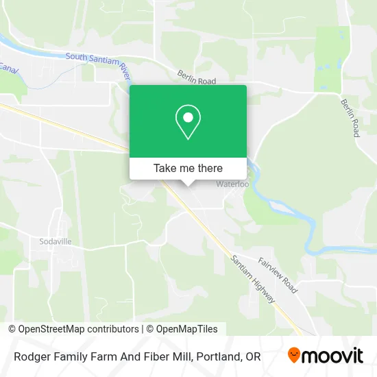Rodger Family Farm And Fiber Mill map