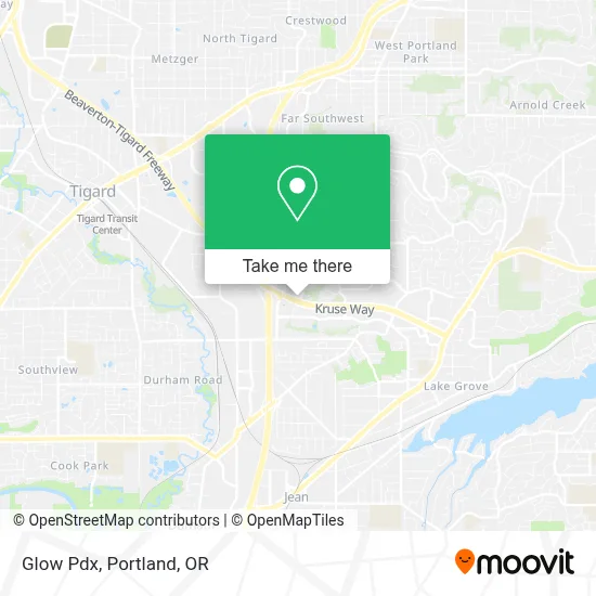 Glow Pdx map