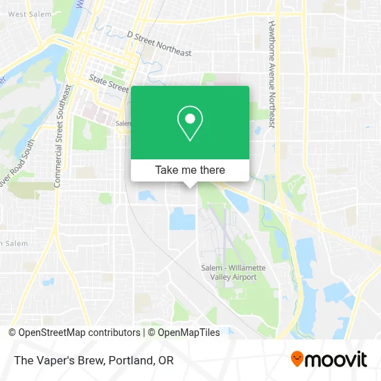 The Vaper's Brew map
