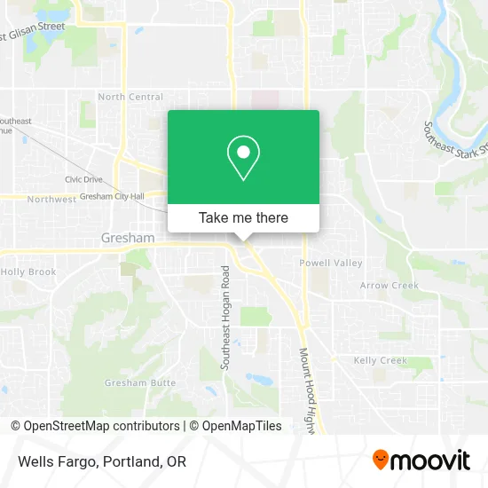 Wells Fargo map