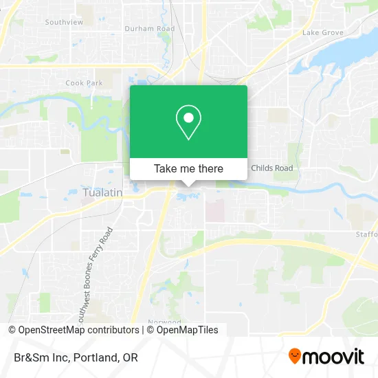Br&Sm Inc map