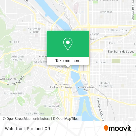 Waterfront map