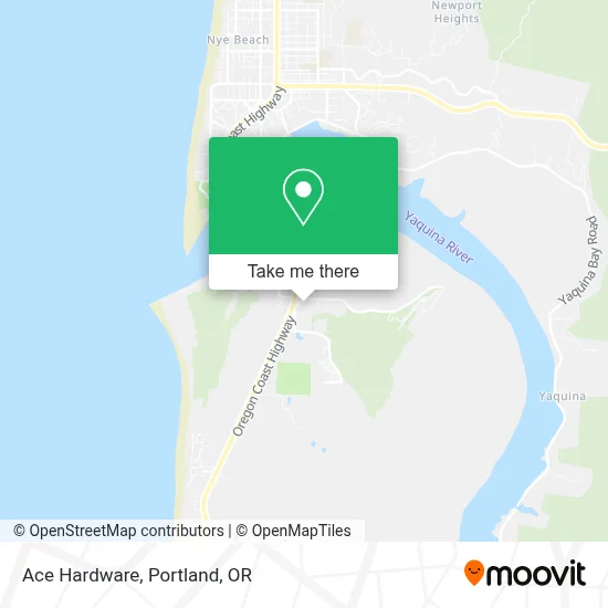 Ace Hardware map