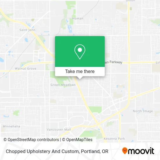 Chopped Upholstery And Custom map