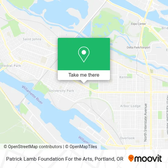 Patrick Lamb Foundation For the Arts map