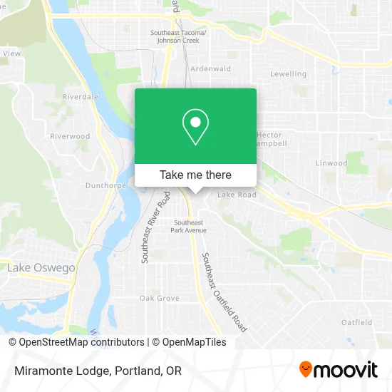 Miramonte Lodge map