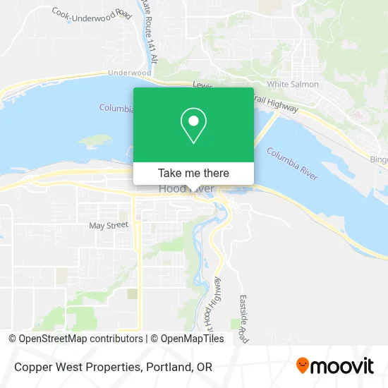 Copper West Properties map