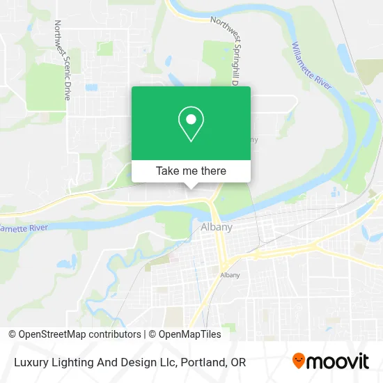 Luxury Lighting And Design Llc map