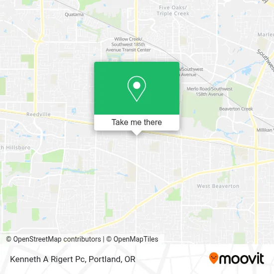 Kenneth A Rigert Pc map
