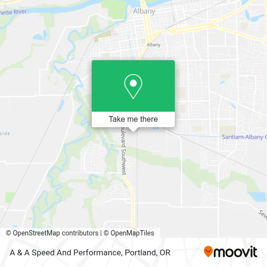 A & A Speed And Performance map