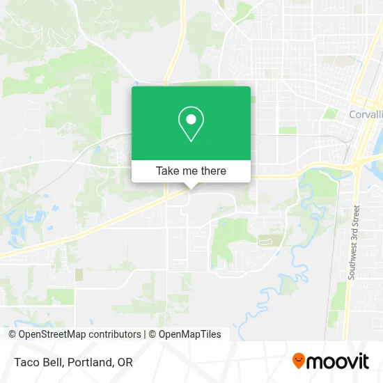 Taco Bell map