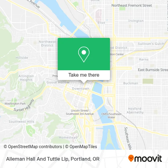 Alleman Hall And Tuttle Llp map