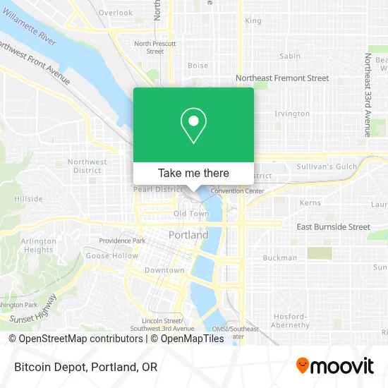 Bitcoin Depot map