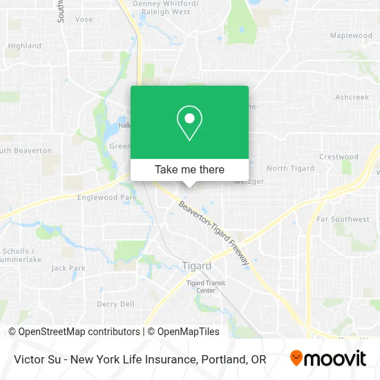 Victor Su - New York Life Insurance map