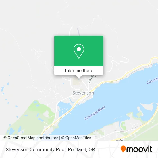 Stevenson Community Pool map