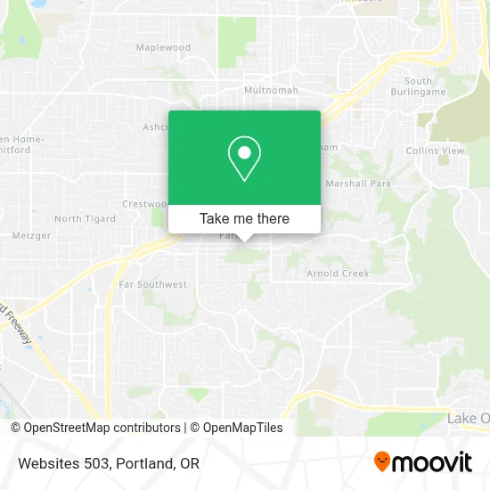 Websites 503 map