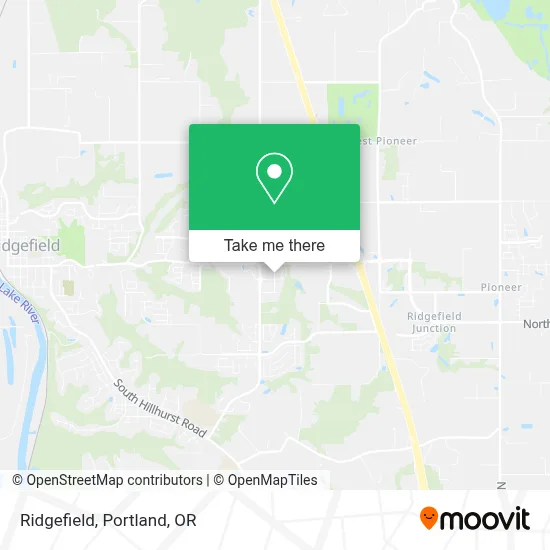 Ridgefield map