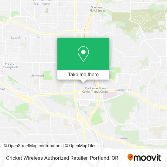 Cricket Wireless Authorized Retailer map