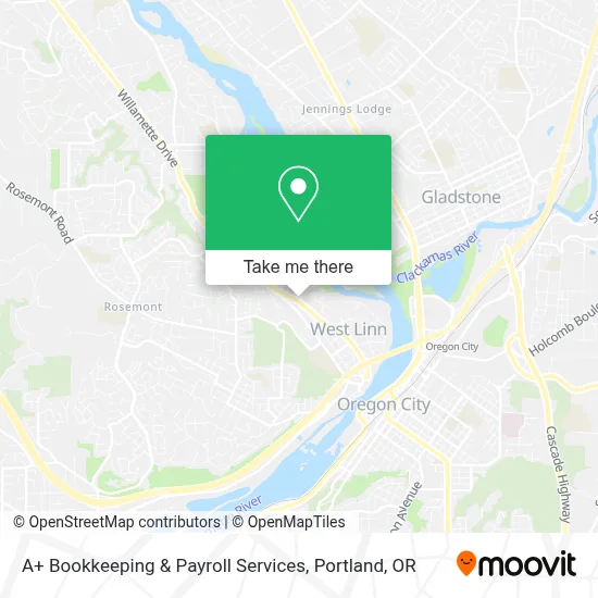 A+ Bookkeeping & Payroll Services map