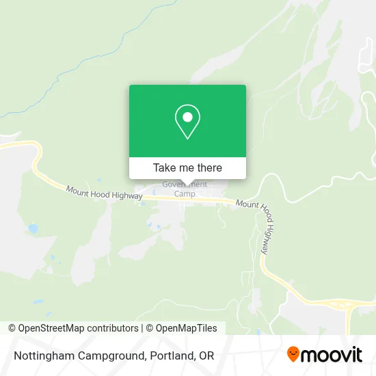 Nottingham Campground map