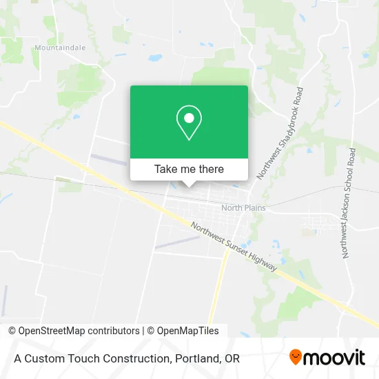 A Custom Touch Construction map