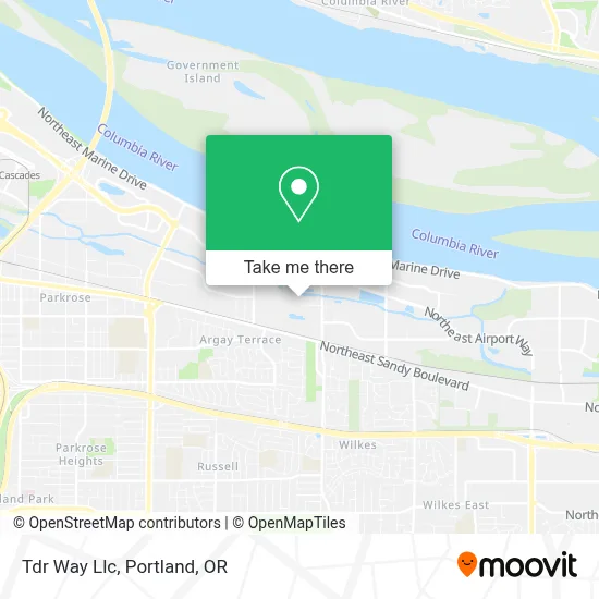 Tdr Way Llc map
