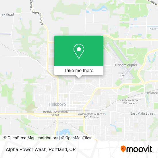 Alpha Power Wash map