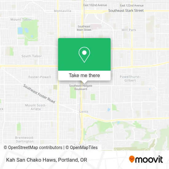 Kah San Chako Haws map