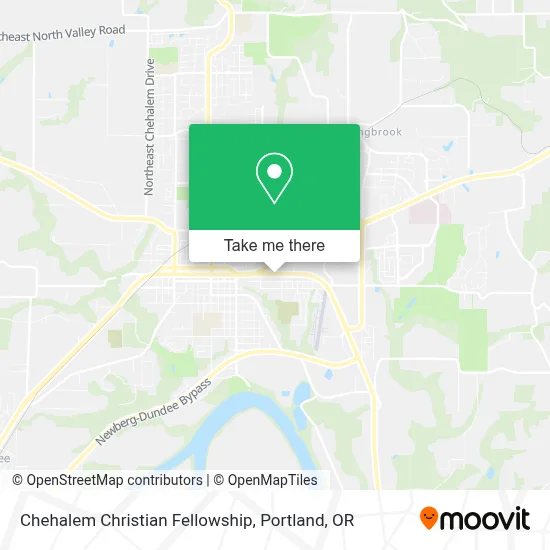 Chehalem Christian Fellowship map