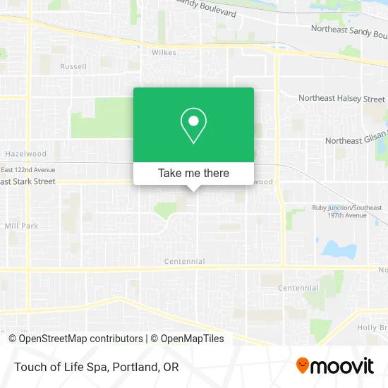 Touch of Life Spa map