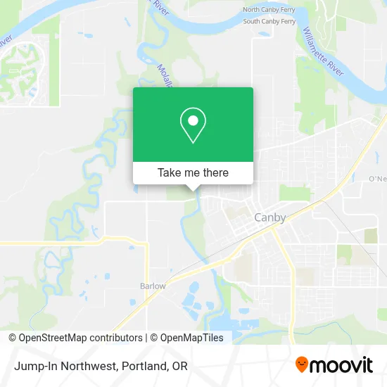 Jump-In Northwest map