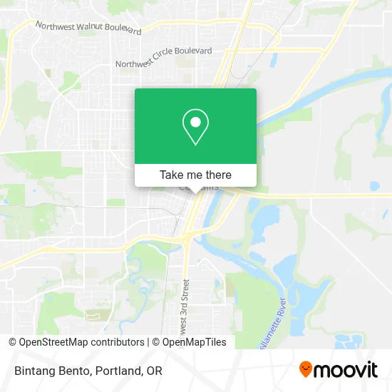 Bintang Bento map