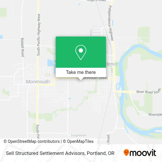 Sell Structured Settlement Advisors map